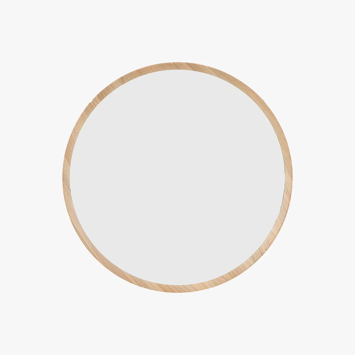 Visby Round Mirror - Oak product