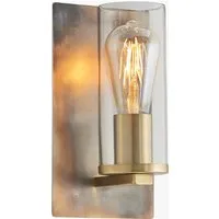 Wall Light with Glass Shade - Bronze, Metal alternate view