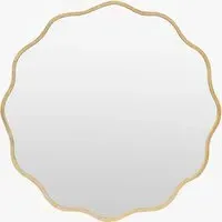 Wavy Round Wall Mirror alternate view