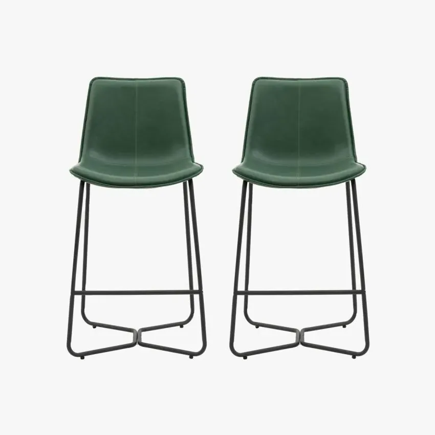 Weyburn Bar Stool Set of 2 - Green product