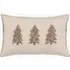Winter Frost Christmas Tree Trio Cushion by Perch & Parrow, image 3