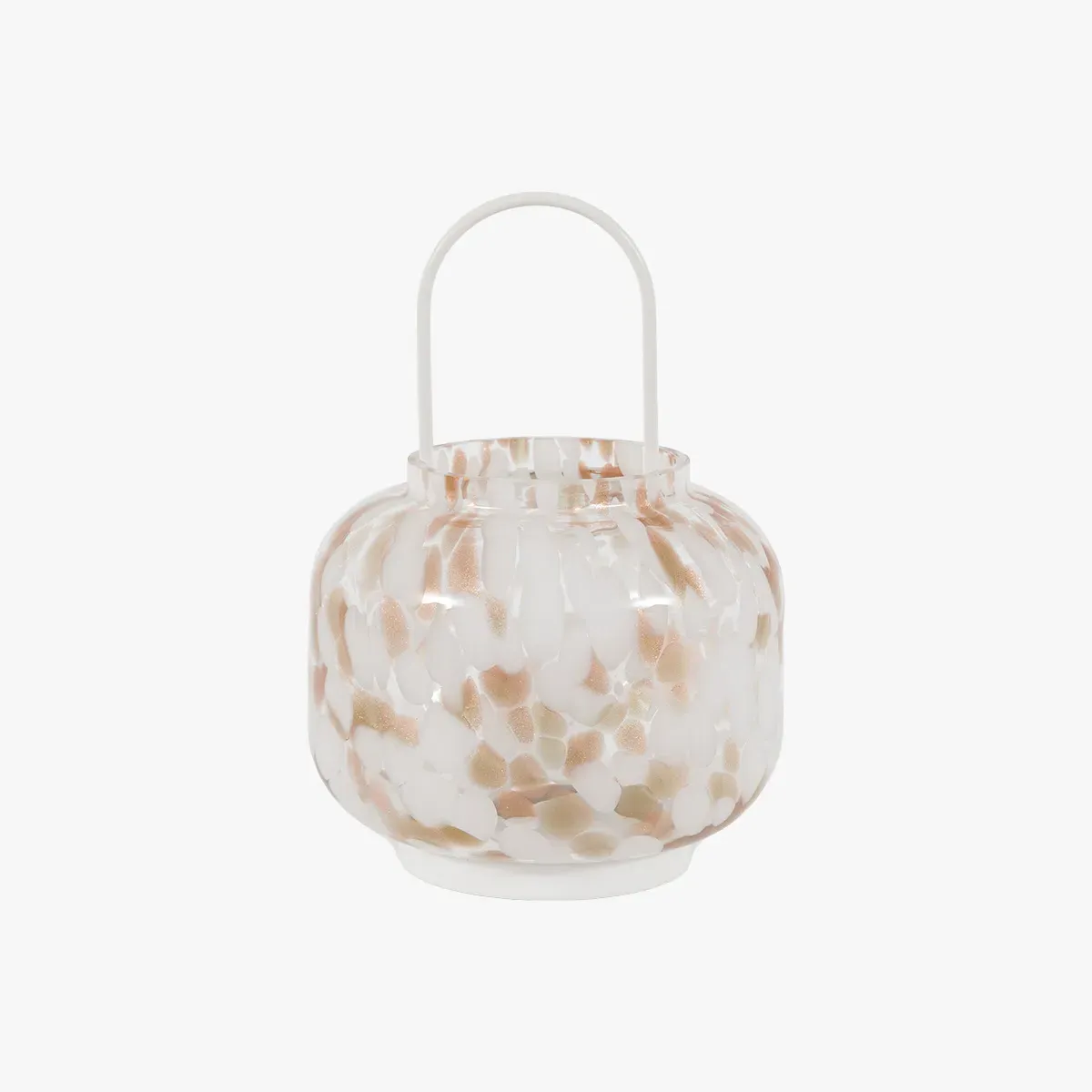 Winter Frost Confetti Small Lantern by Perch & Parrow