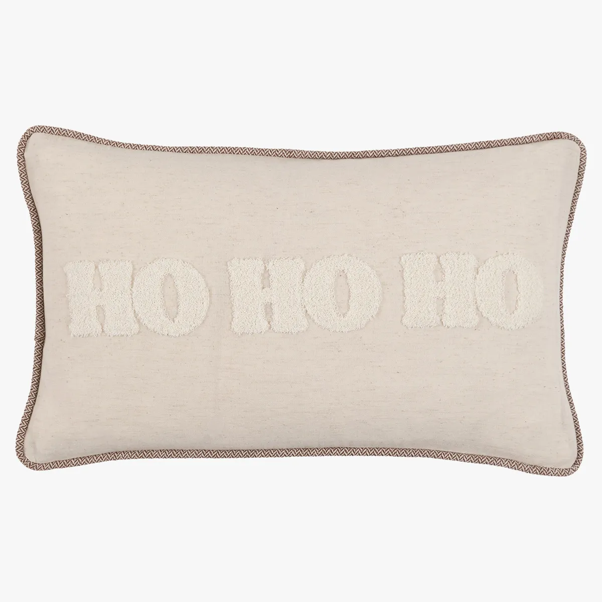 Winter Frost HoHoHo Cushion by Perch & Parrow