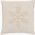 Winter Frost Snowflake Cushion by Perch & Parrow, image 3