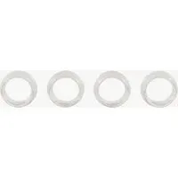 Winter Frost Snowflake Napkin Rings - Pack of 4 by Perch & Parrow, alternate view
