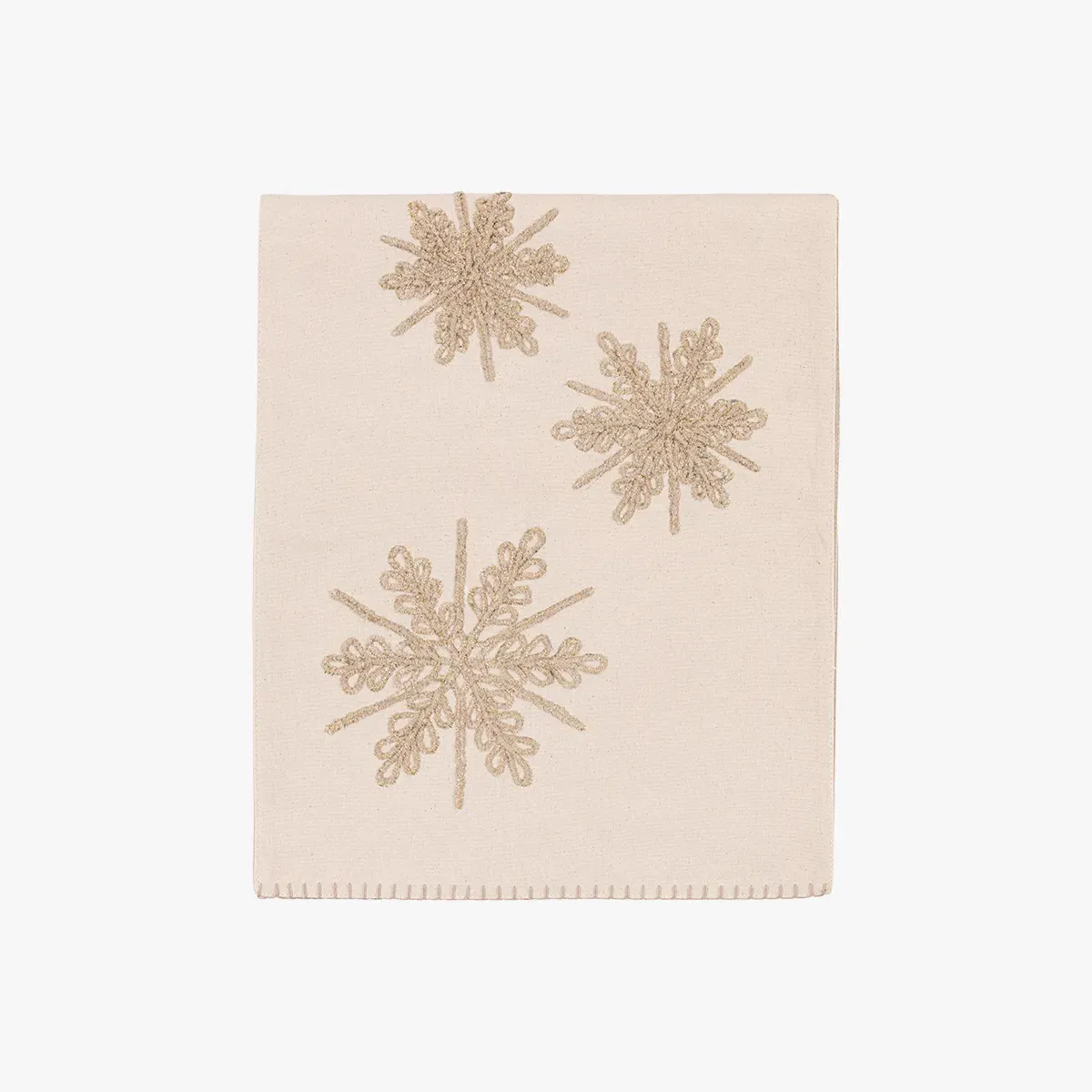 Winter Frost Snowflake Table Runner by Perch & Parrow