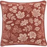 Woodland Chenille Cushion Pack of 2 - Rust by Perch & Parrow, alternate view