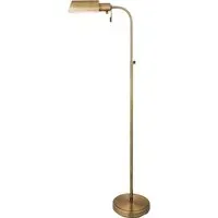 Yvonne Reader Floor Light - Brass alternate view