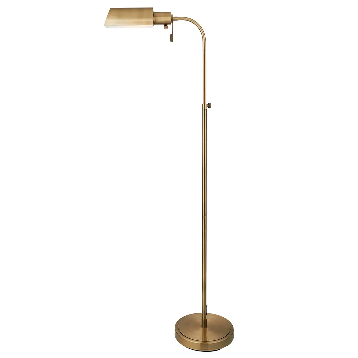 Yvonne Reader Floor Light - Brass product