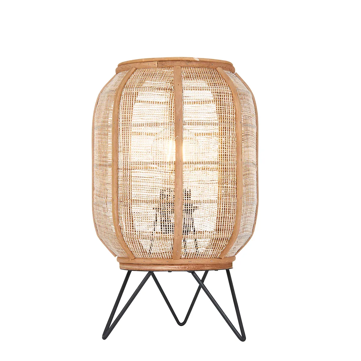 Zuni Table Lamp - Natural, Bamboo product