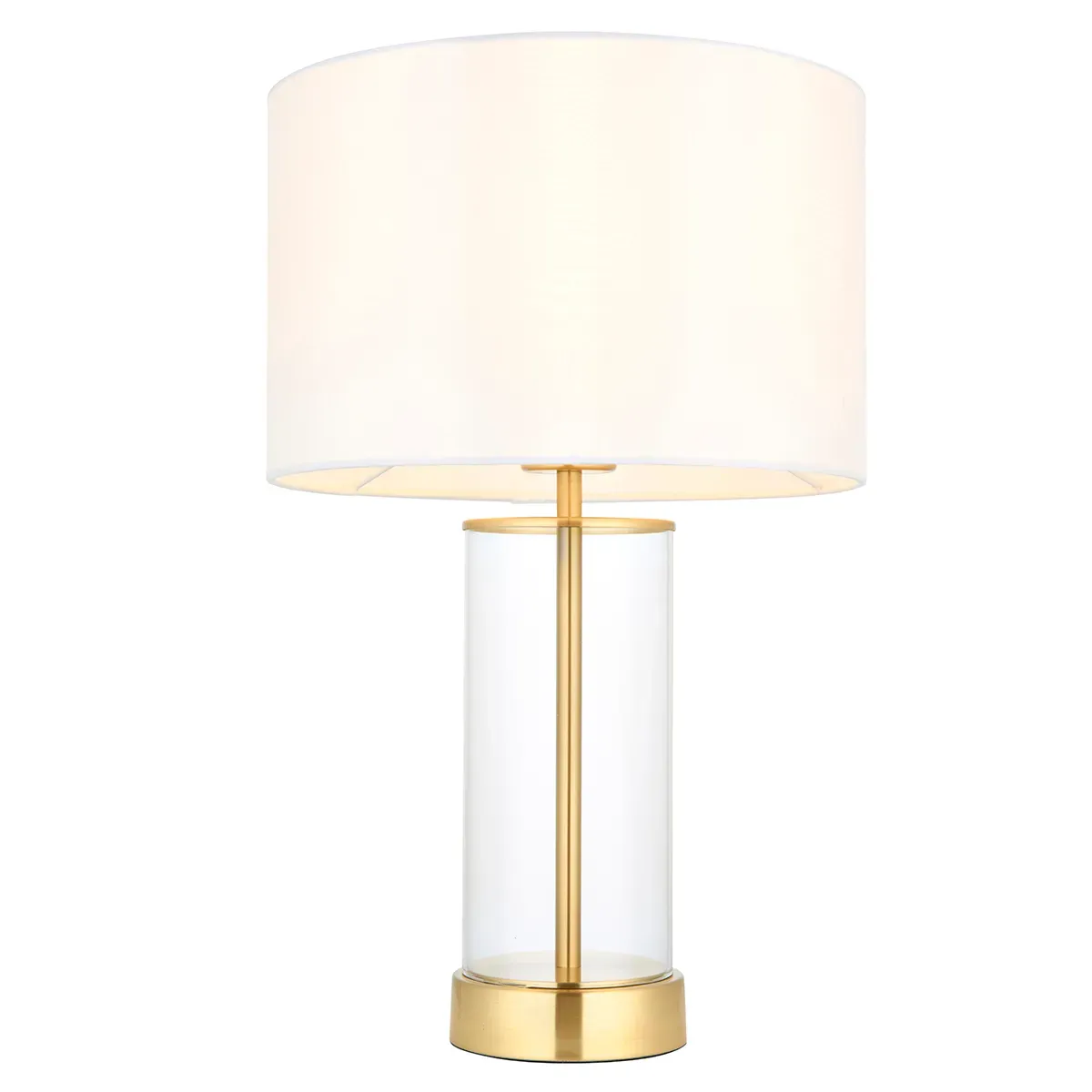 agatha-clear-glass-table-lamp-in-satin-brass image