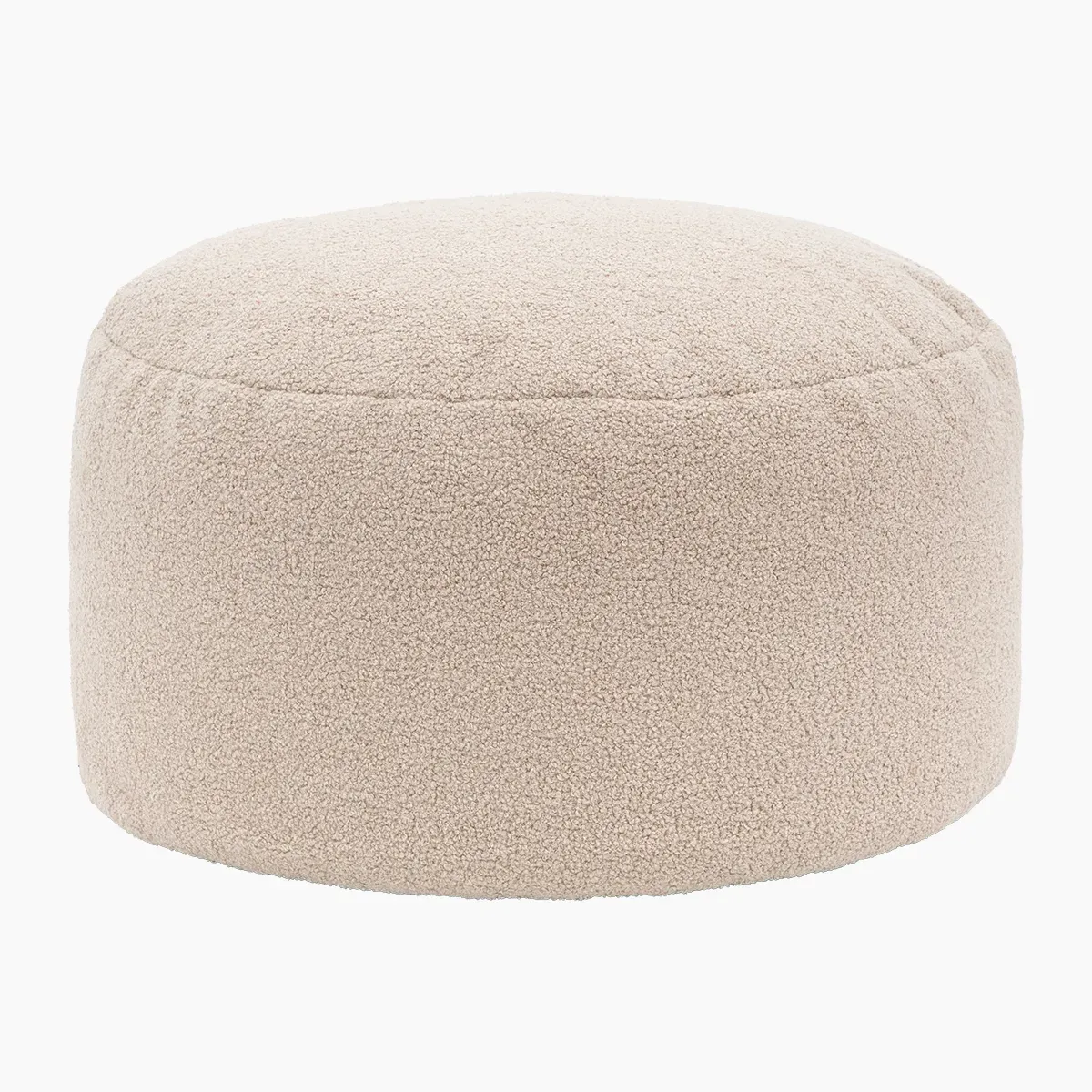 cloud-round-boucle-pouffe-in-cream image