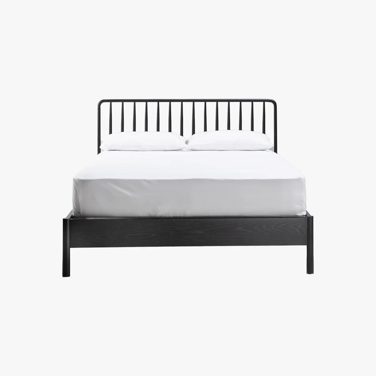 rebecca-5-oak-king-bed-frame-in-black image