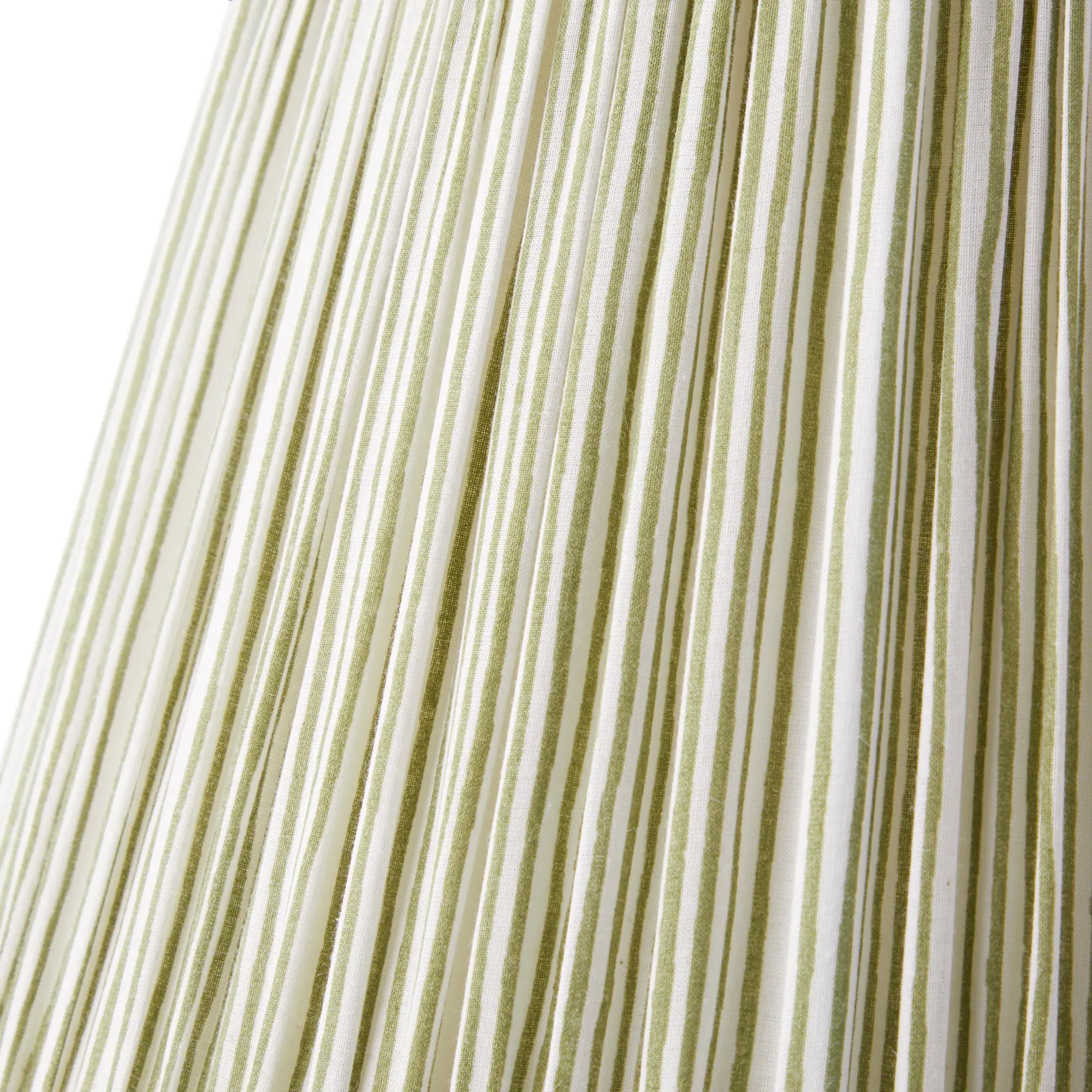 16cm Empire Lamp Shade - Green, Cotton product