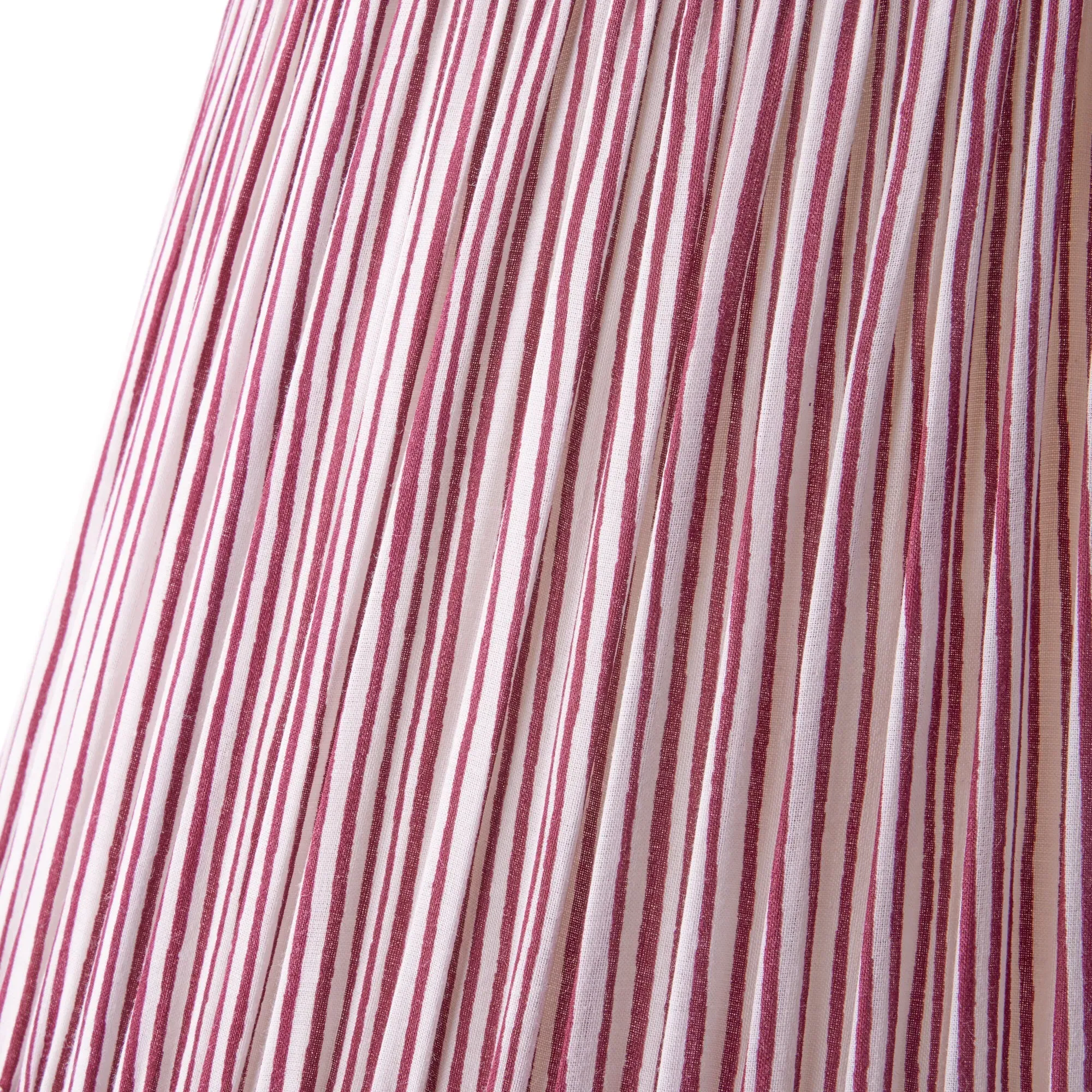 16cm Empire Lamp Shade - Red, Cotton product