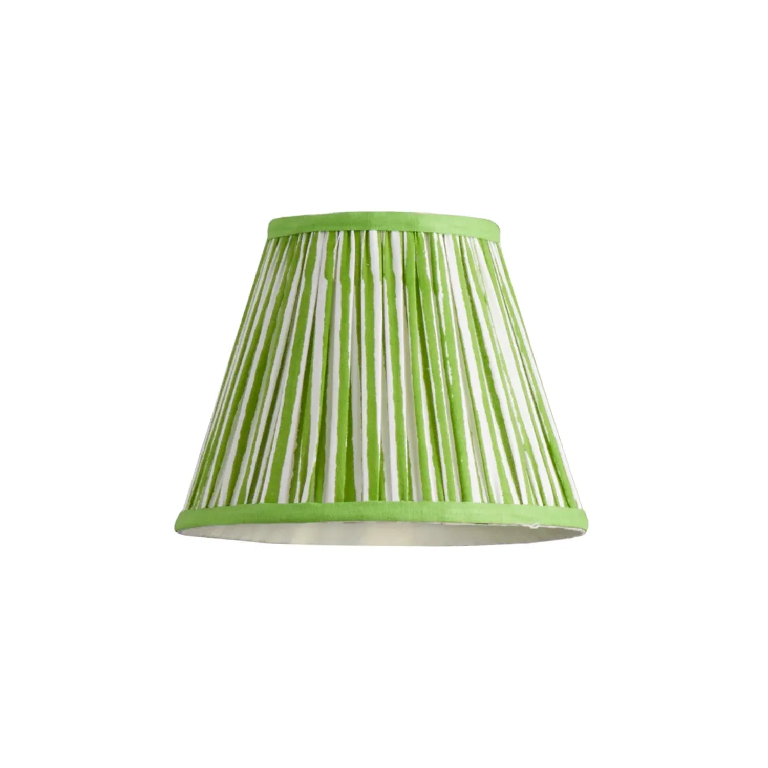18cm Pendant Shade Chalk Stripes - Green, Cotton product