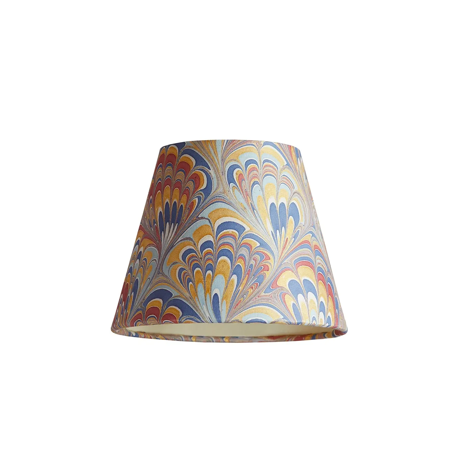 18cm Pendant Shade - Gold, Marbled Paper product