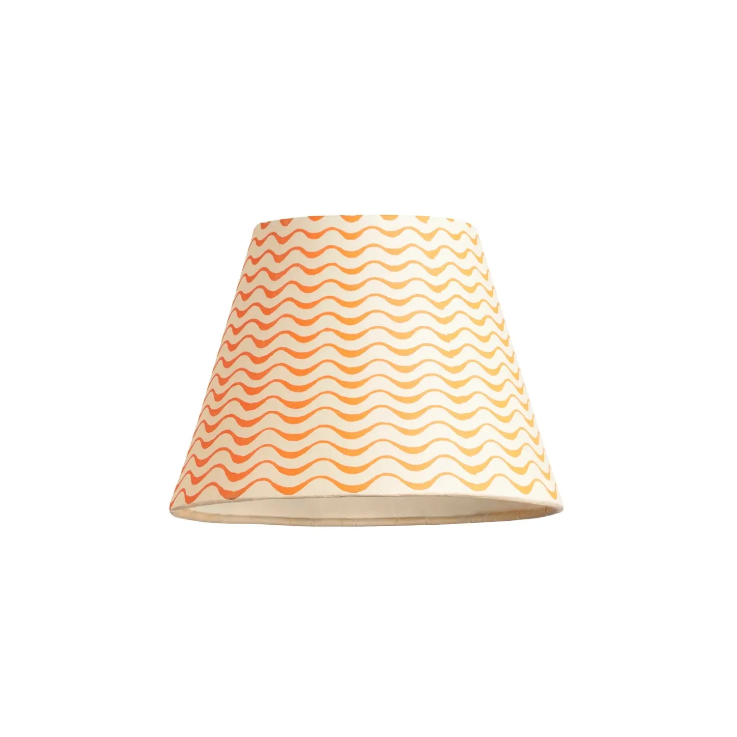 18cm Pendant Shade - Orange, Hand-Painted product