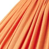 30cm Extreme Empire Pendant Shade - Orange, Silk by Pooky, image 2