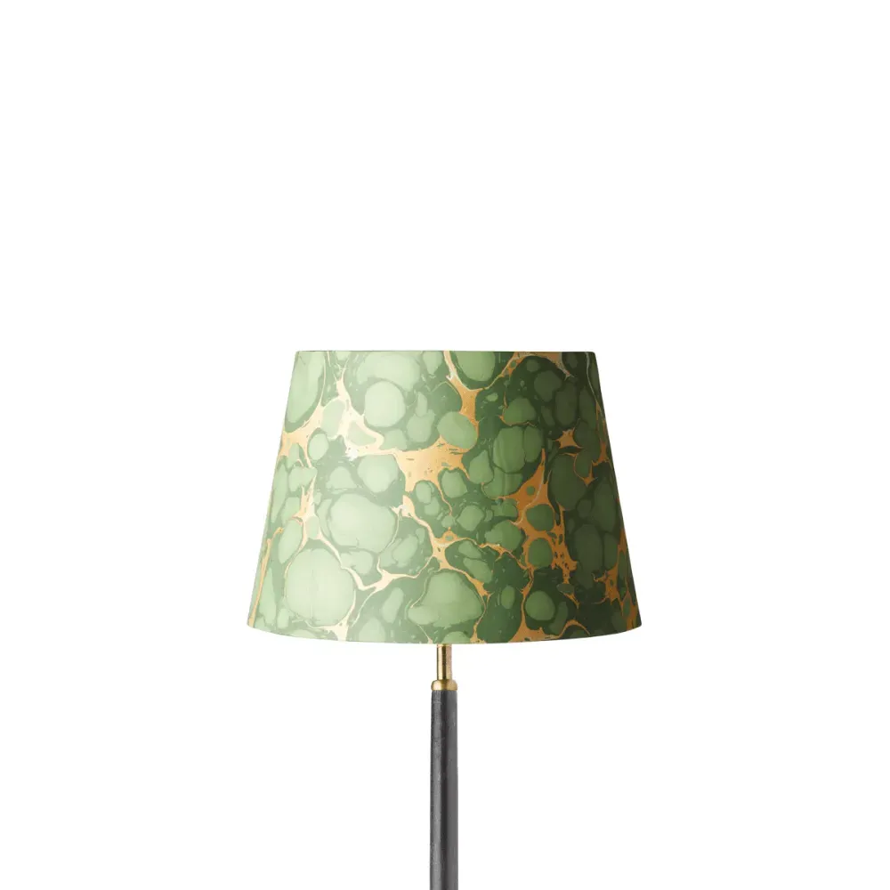 30cm Straight Empire Handmade Marble Paper Lamp Shade - Foglia product