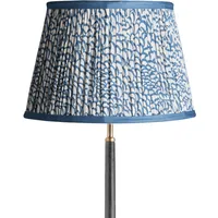 35cm Straight Empire Pendant Shade Fish Scale - Blue, Cotton by Pooky, image 2