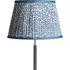 35cm Straight Empire Pendant Shade Fish Scale - Blue, Cotton by Pooky, image 3