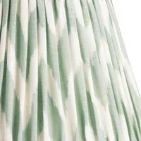 40cm Empire Gathered Lampshade - Eau de Nil, Linen by Pooky, image 2