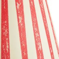5.5 Inch Tapered Cordless Lamp Shade - Scarlet, Card alternate view