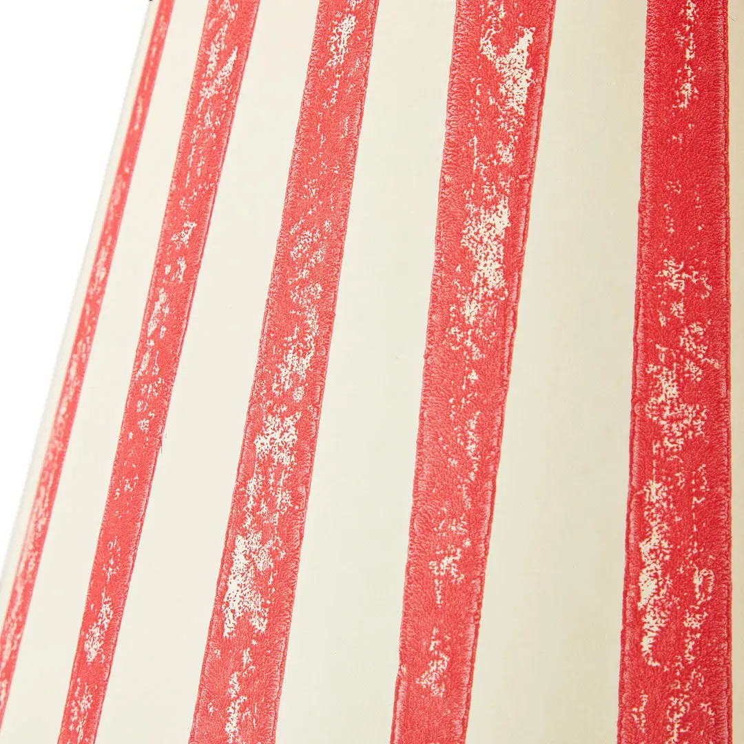 5.5 Inch Tapered Cordless Lamp Shade - Scarlet, Card product