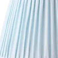 6 Inch Empire Bloomer Cordless Lamp Shade - Blue, Linen alternate view