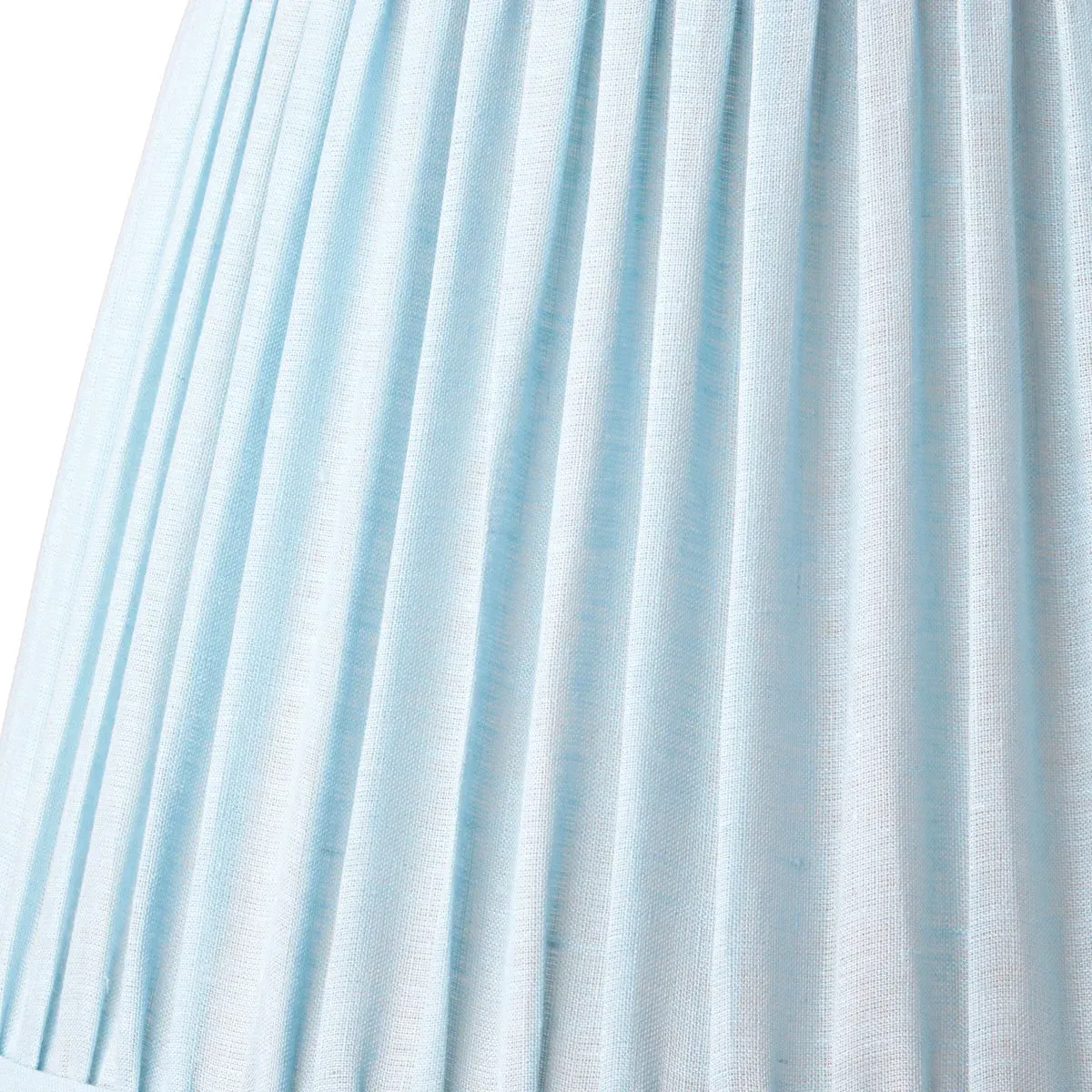 6 Inch Empire Bloomer Cordless Lamp Shade - Blue, Linen product
