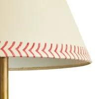 6 Inch Empire Cordless Lamp Shade Scarlet Arrows - Red, Card alternate view