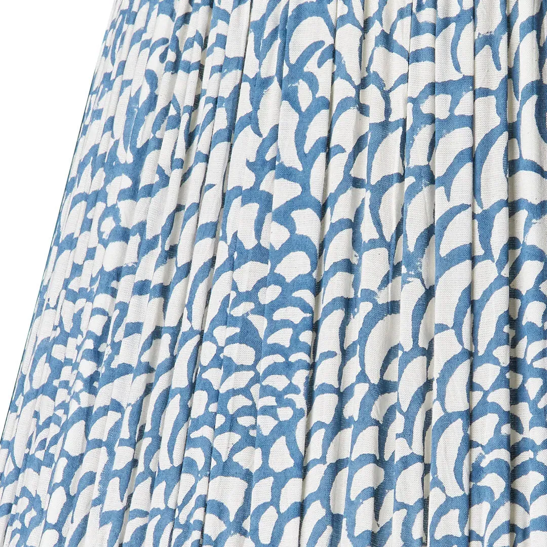 6 Inch Empire Shade for Cordless Lamps - Turkish Blue, Fishscales product
