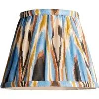 7 Inch Pendant Lampshade - Blue, Heraldic alternate view