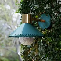 Agnes by the Novogratz Exterior Wall Sconce - Denim Blue alternate view