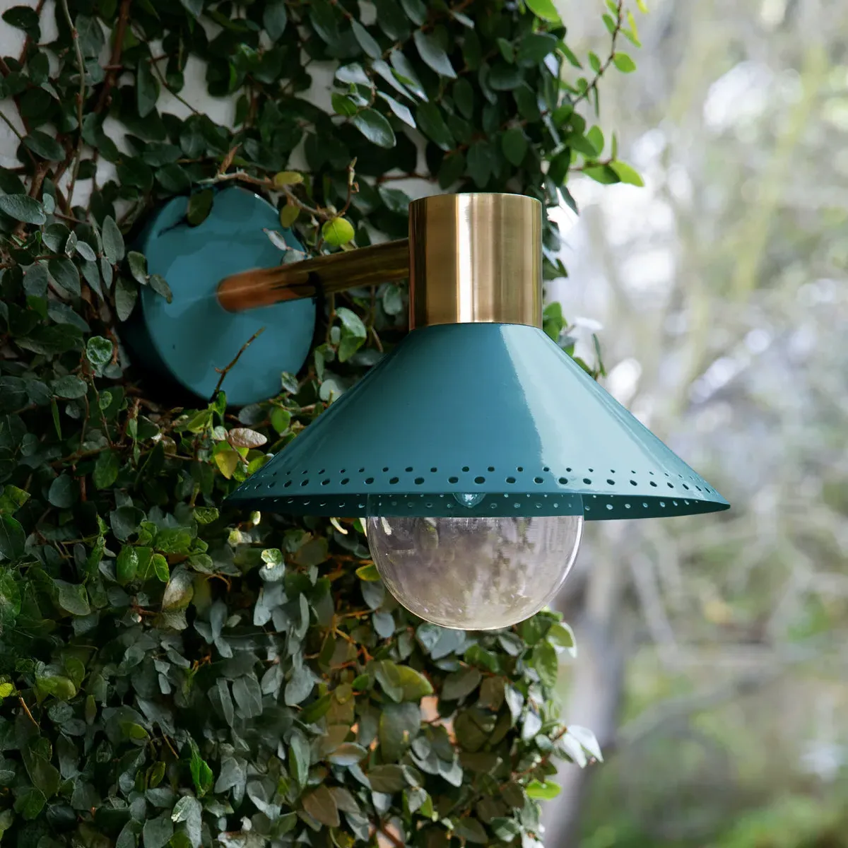 Agnes by the Novogratz Exterior Wall Sconce - Denim Blue product