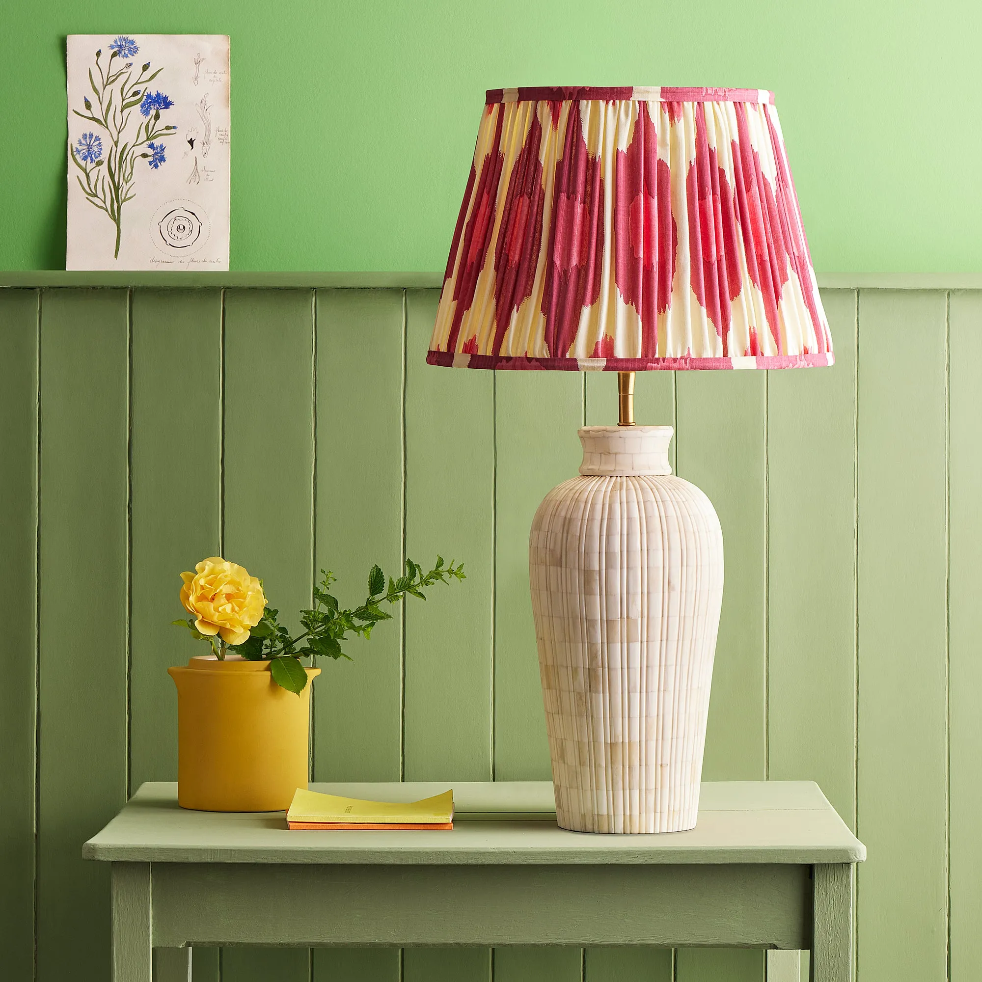 Albany Table Lamp - Off-White, Bone product
