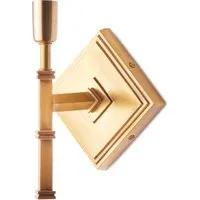 Astor Single Wall Fixture - Antique Brass alternate view