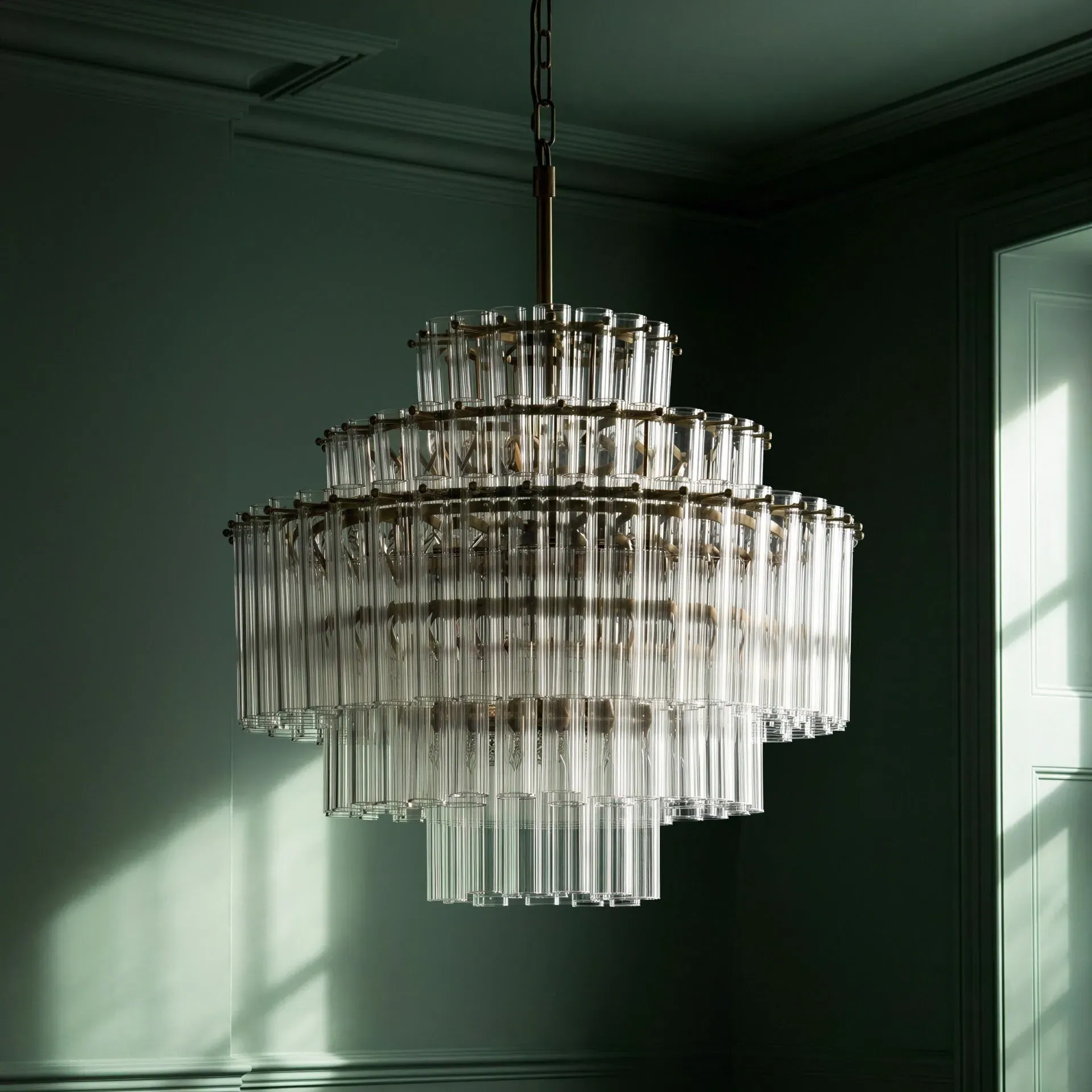 Astrid Chandelier - Clear, Glass product