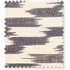 Atlas Fabric Swatch - Black, Ikat Weave by Pooky, image 3