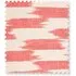 Atlas Fabric Swatch - Orange, Ikat Weave by Pooky, image 3