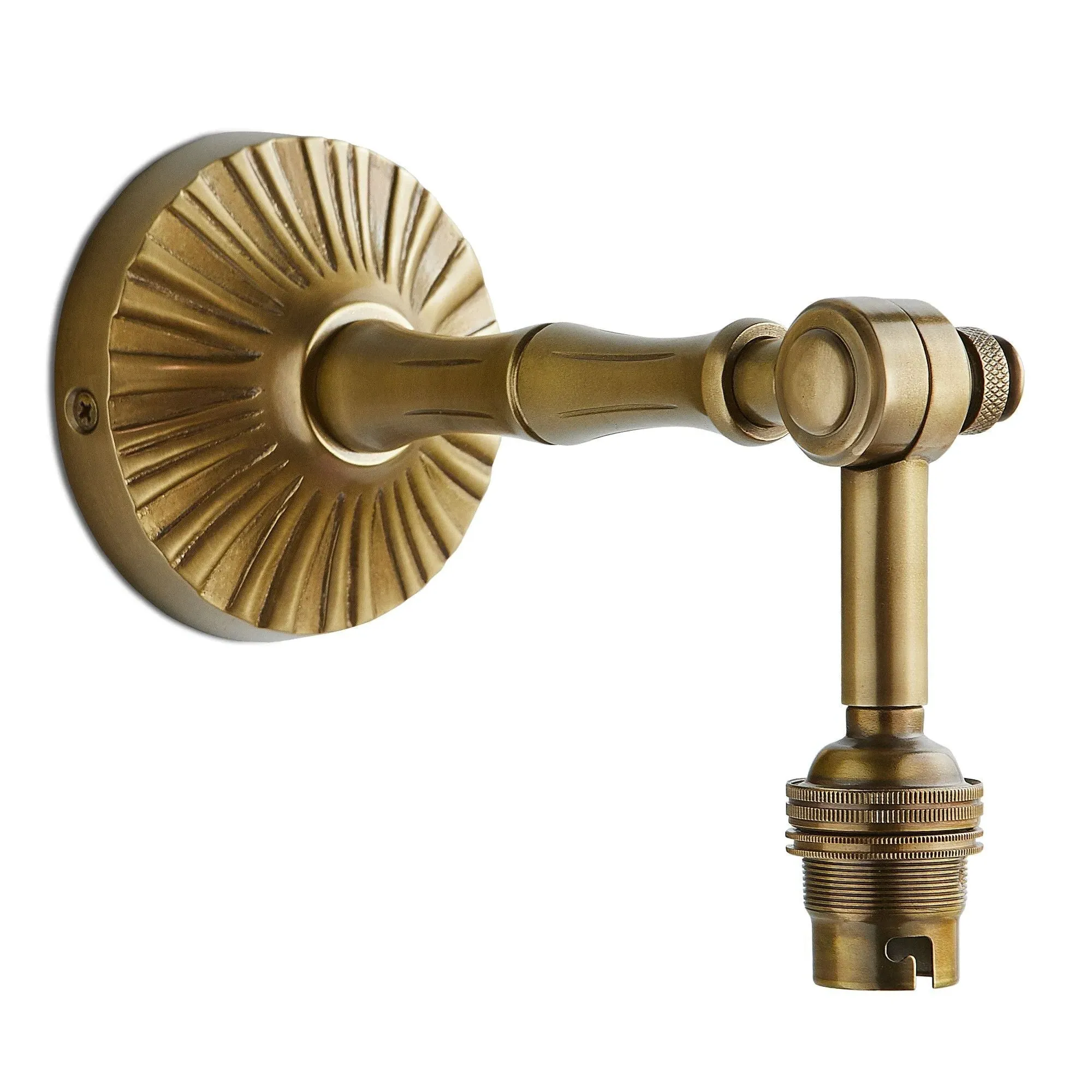 Bamboozle Wall Light Fitting - Antique Brass product