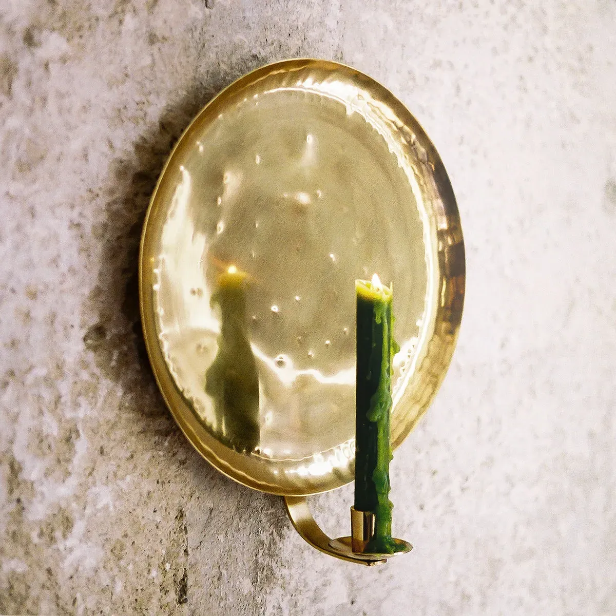 Bellamy Candle Sconce - Antique Brass product