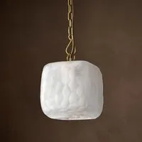 Berg Pendant Light - White, Frosted Glass by Pooky, alternate view