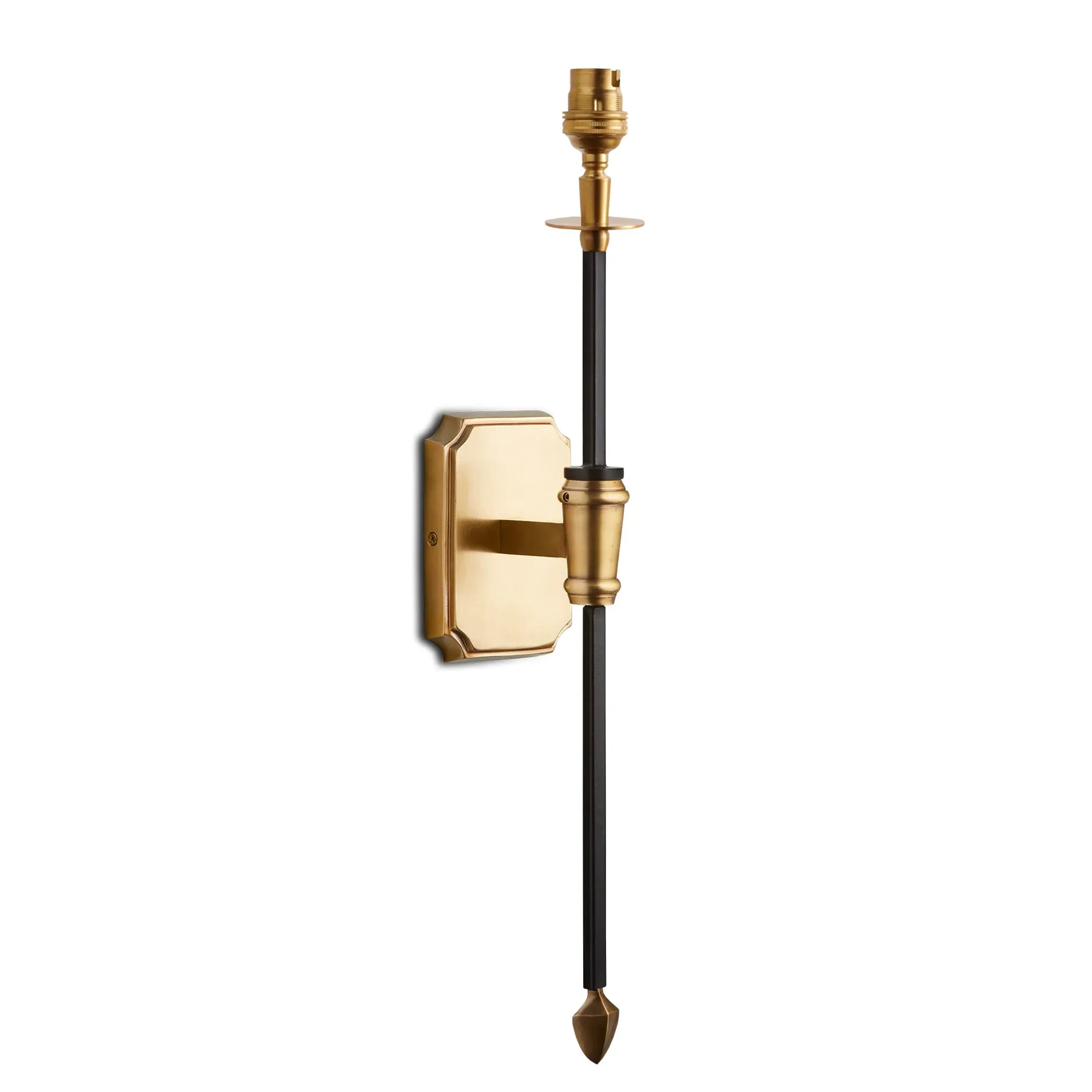 Besidem Wall Fitting - Antique Brass product