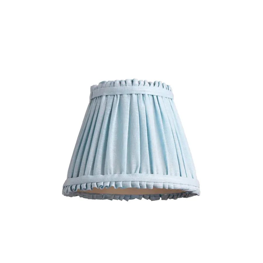 Bloomer 18cm Pendant Shade - Blue, Linen product