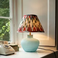 Bluebell Blown Glass Table Lamp - Blue by Pooky, alternate view