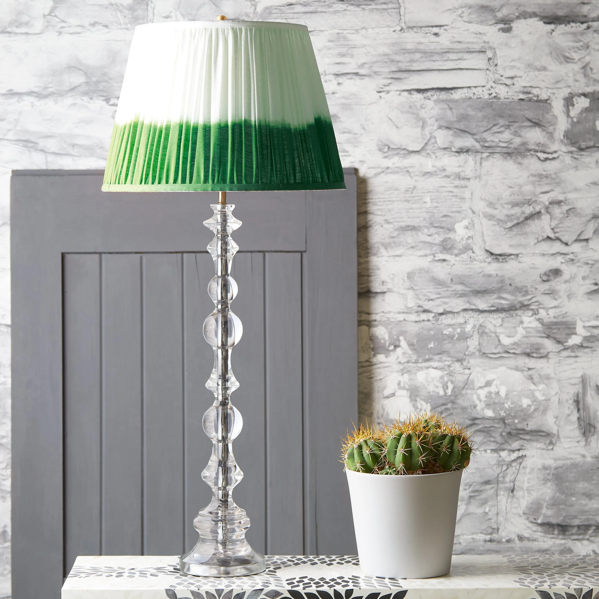 Bobboli Table Lamp - Clear, Resin product
