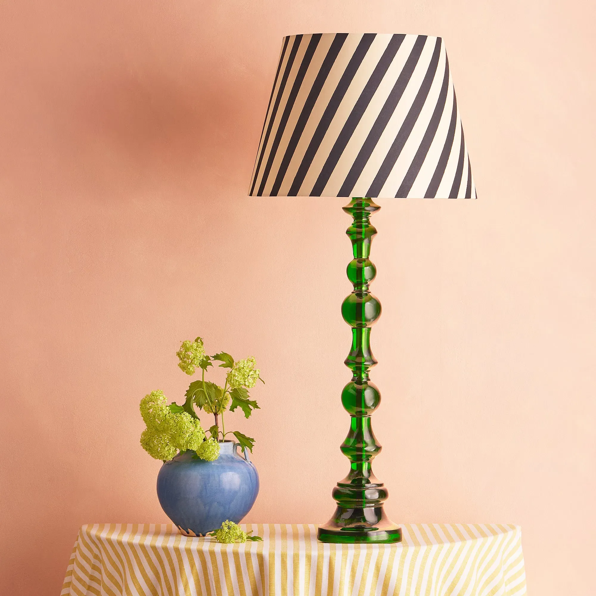 Bobboli Table Lamp - Green, Resin product