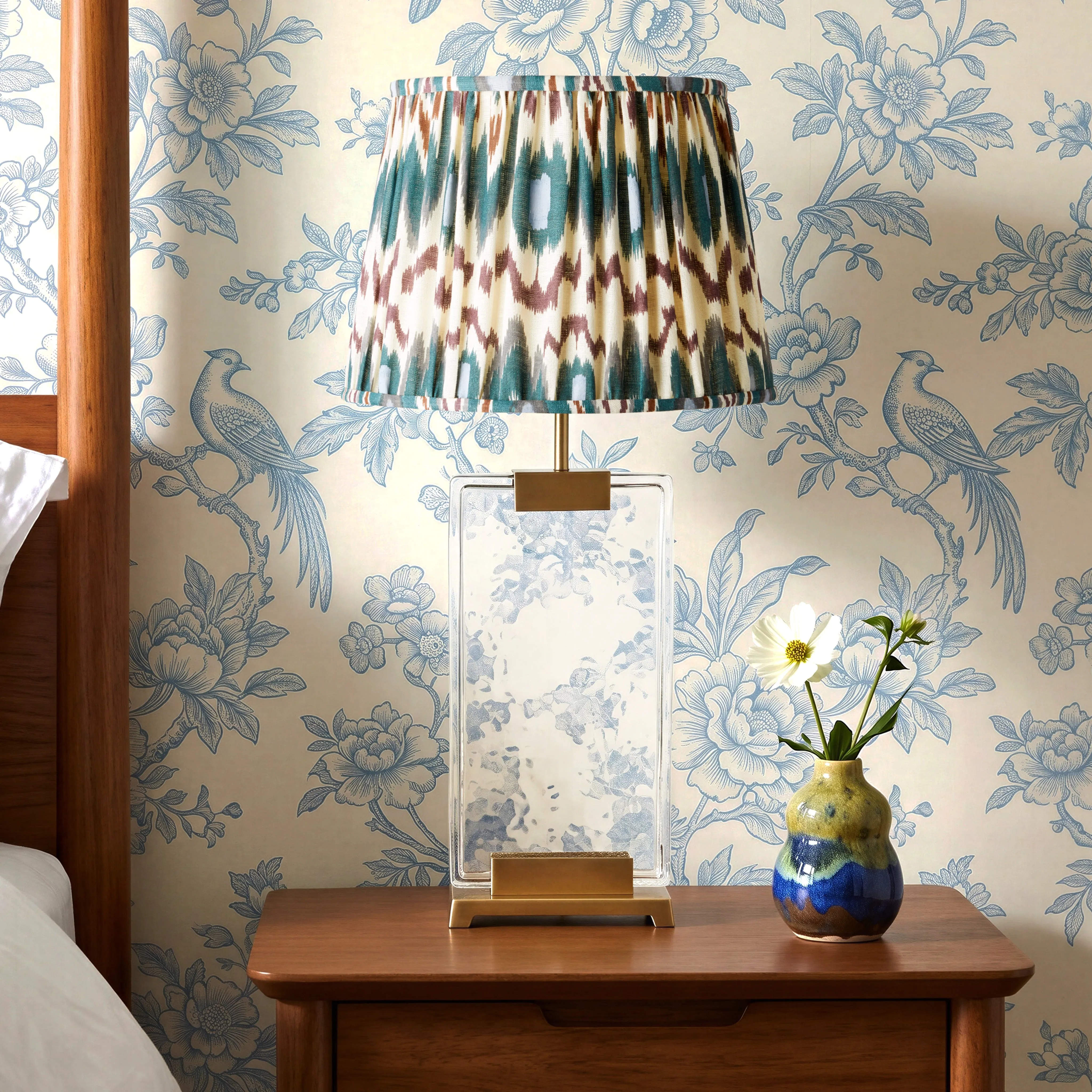 Bobby Large Rechargeable Table Lamp - Clear, Glass by Pooky